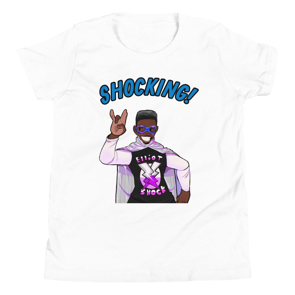 Elliot Shock "Shocking!" Youth Short Sleeve T-Shirt