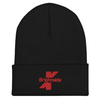 Sebastian Exall "Red Brightside" Cuffed Beanie