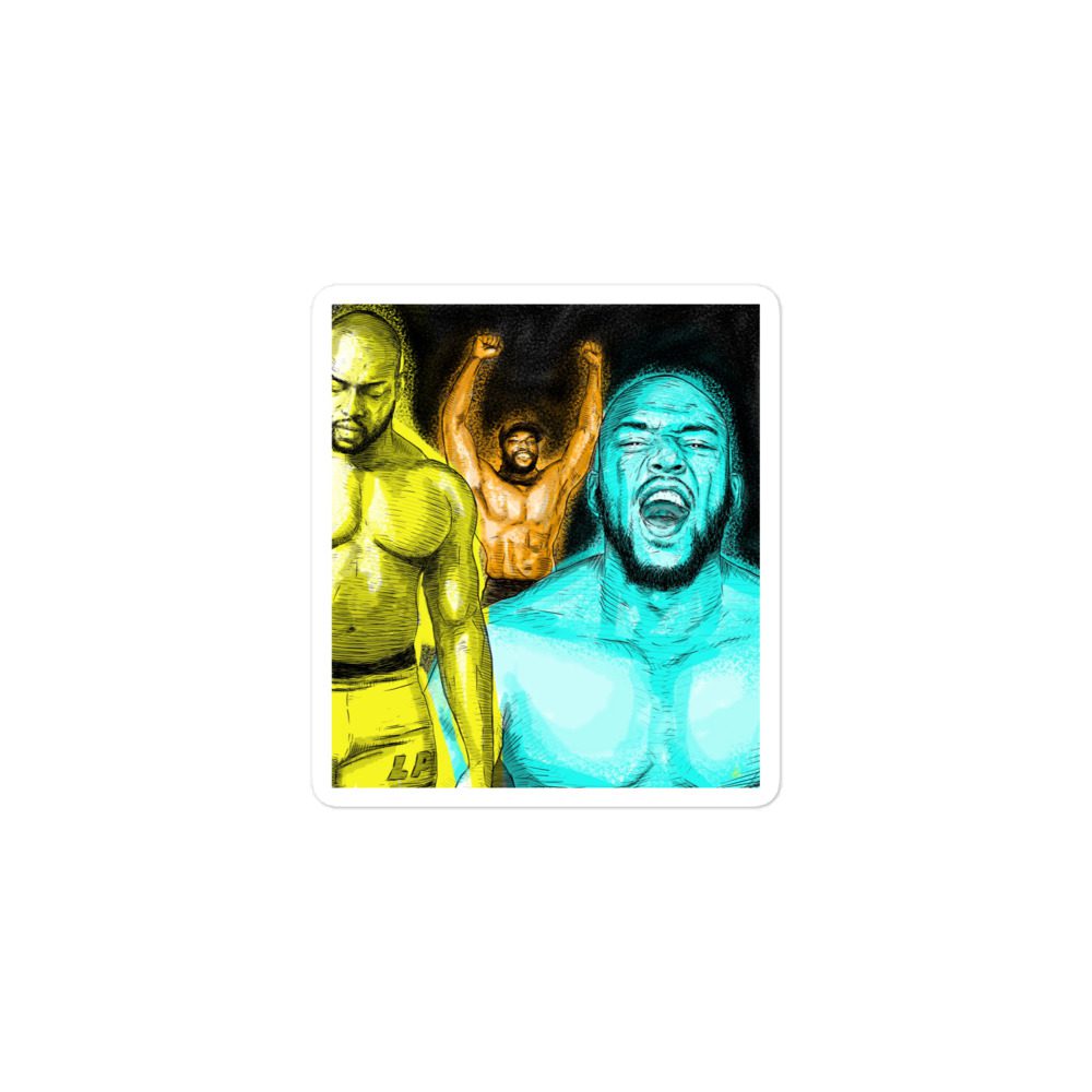 Perfect Perkins "Three Faces of LPP" Bubble-free stickers