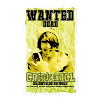 Sebastian Exall "Cactus Exall" Bubble-free stickers