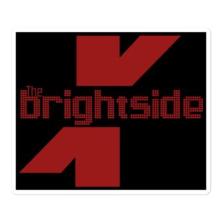 Sebastian Exall "Red Brightside" Bubble-free stickers