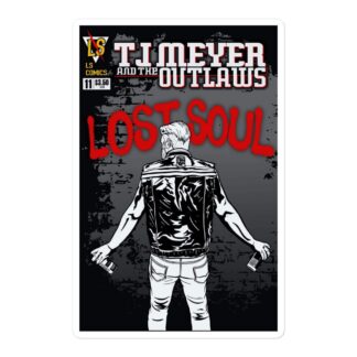 TJ Meyer "TJ and the Outlaws" Bubble-free stickers
