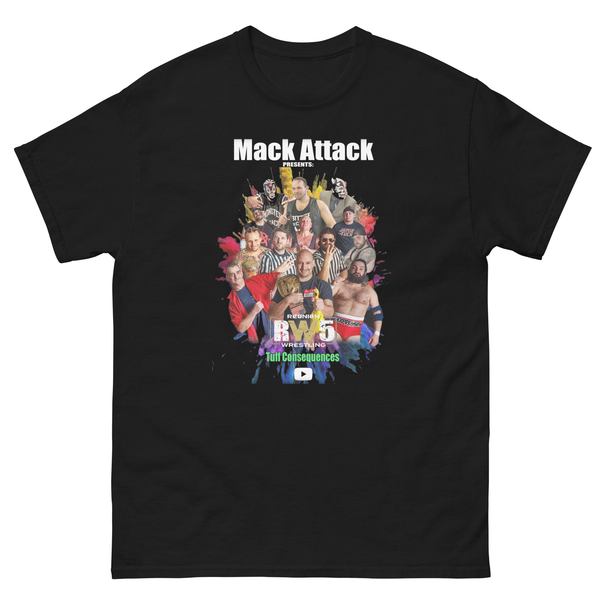 Mack Attack "RW5 Show Poster" Short Sleeve Unisex t-shirt
