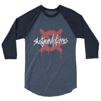 Shotgun Adams "Shotgun Adams" 3/4 sleeve raglan shirt