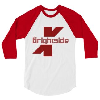 Sebastian Exall "Red Brightside" 3/4 sleeve raglan shirt