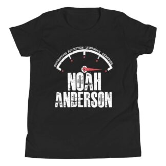 LvlUpNoah "Noah Anderson (Needle Mover)" Youth Short Sleeve T-Shirt