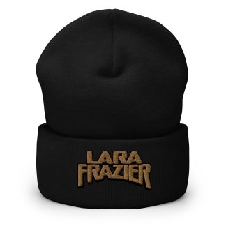 Lara Frazier "Lara Raider Logo" Cuffed Beanie