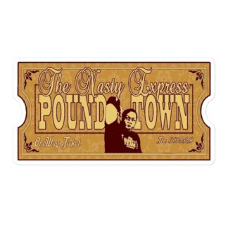Nasty Leroy "The Nasty Express" Bubble-free stickers