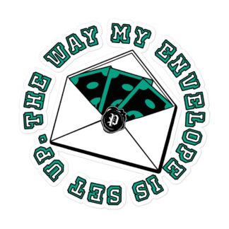 Paragon "The Way My Envelope Is Set Up" Bubble-free stickers