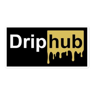 Paragon "Drip Hub" Bubble-free stickers
