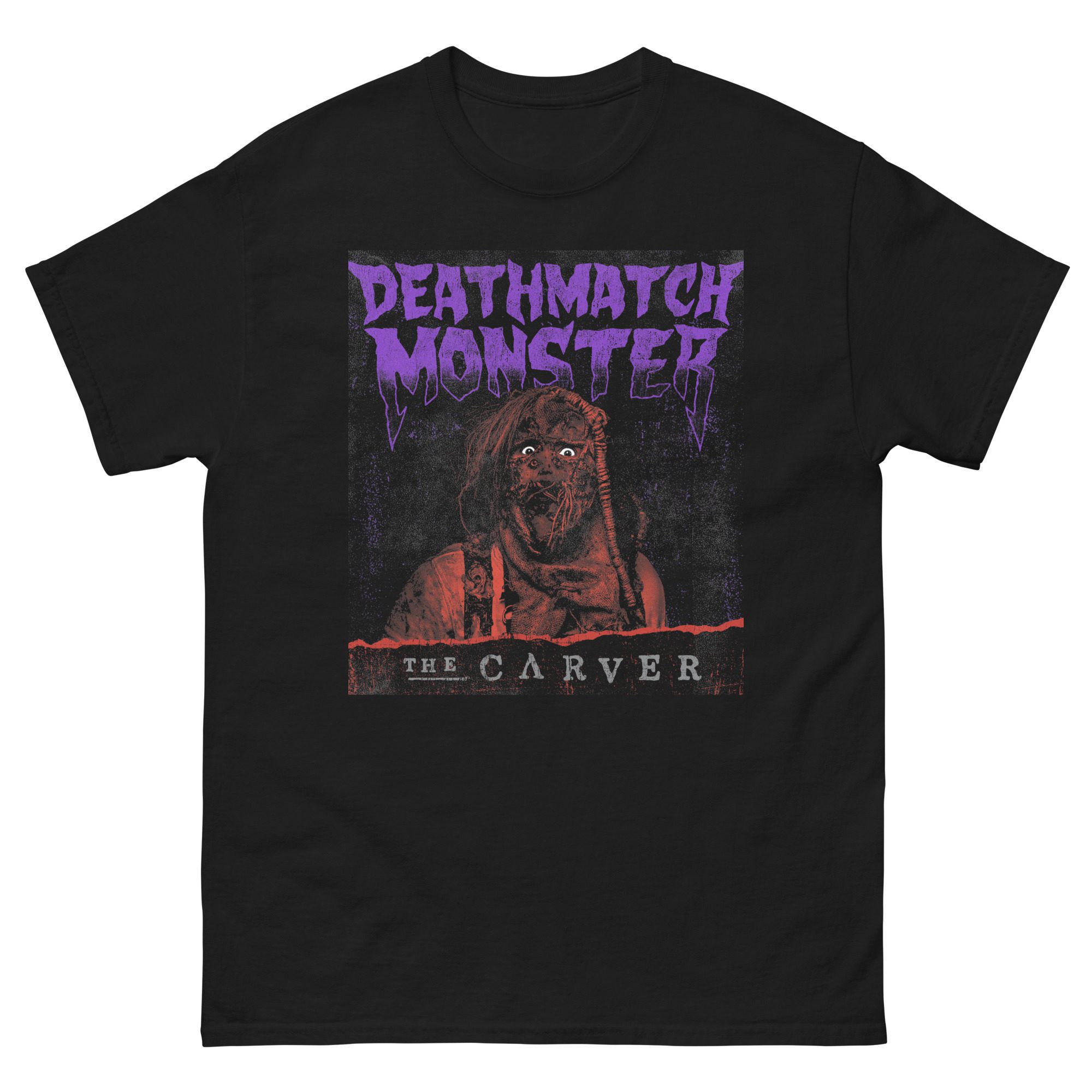 The Carver of Cutters Alley "Deathmatch Monster" Short Sleeve Unisex t-shirt