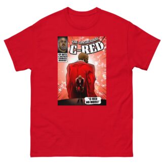 C-Red "No More?" Short Sleeve Unisex t-shirt