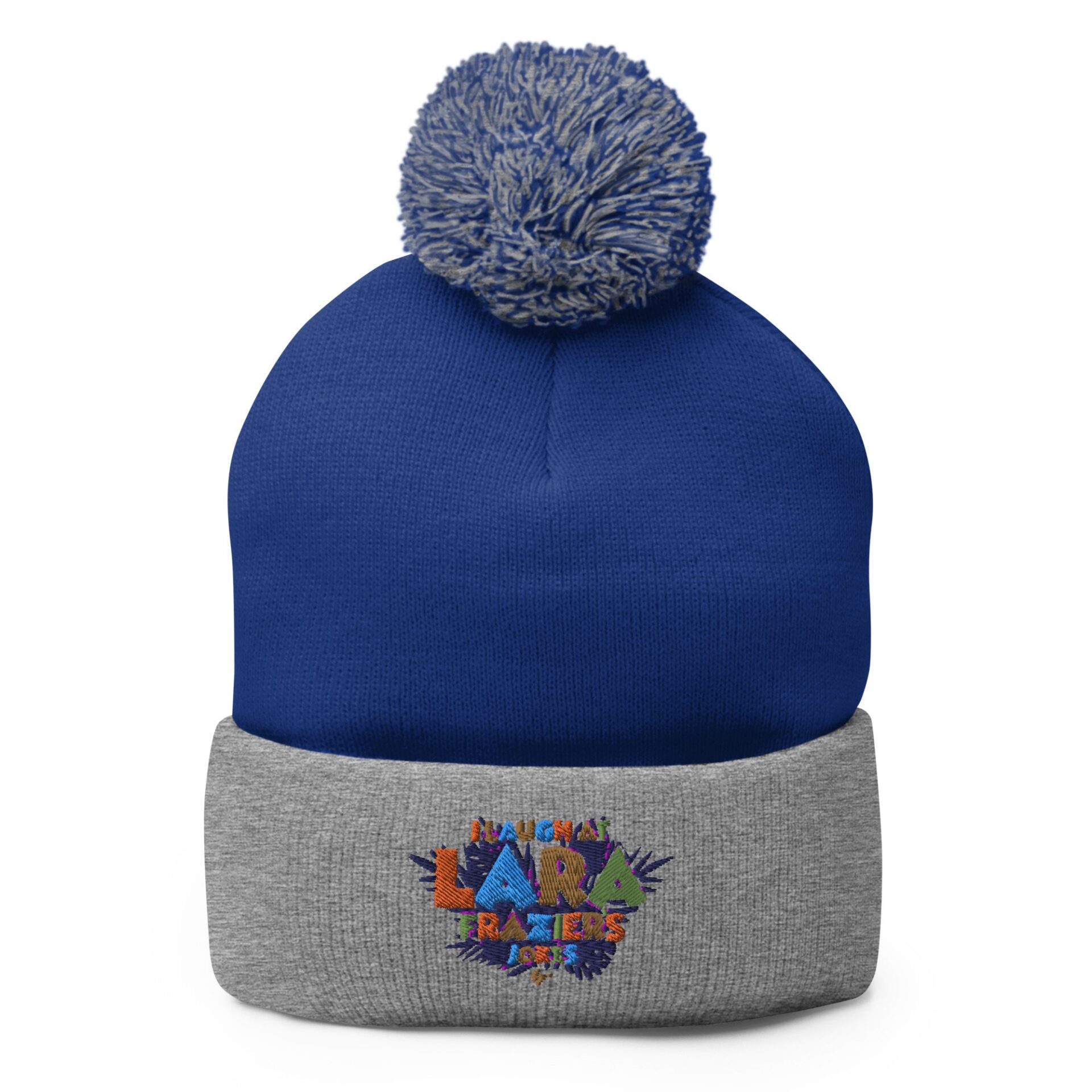 Lara Frazier "Lara Jokes" Cuffed Beanie