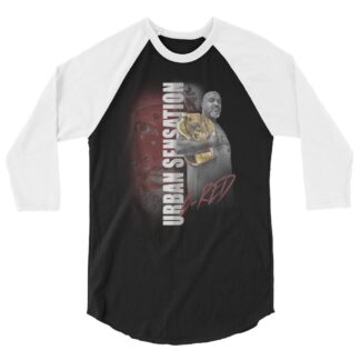 C-Red "Urban Sensation" 3/4 sleeve raglan shirt