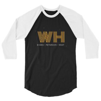 The Workhorses "80's Logo" 3/4 sleeve raglan shirt