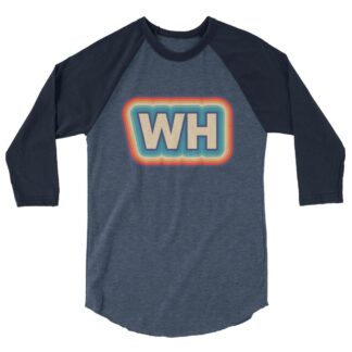 The Workhorses "Retro Logo" 3/4 sleeve raglan shirt