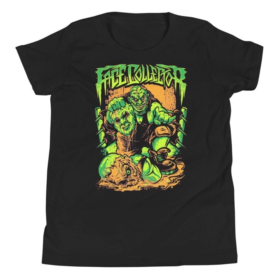 Jared Savage "Ultimate Face Collector (Samhain Edition)" Youth Short Sleeve T-Shirt