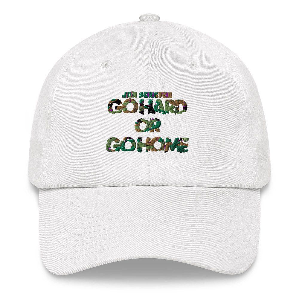 Jon Scrutch "Go Hard Or Go Home (Camouflage)" Dad hat