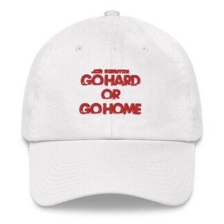 Jon Scrutch "Go Hard Or Go Home (Red)" Dad hat