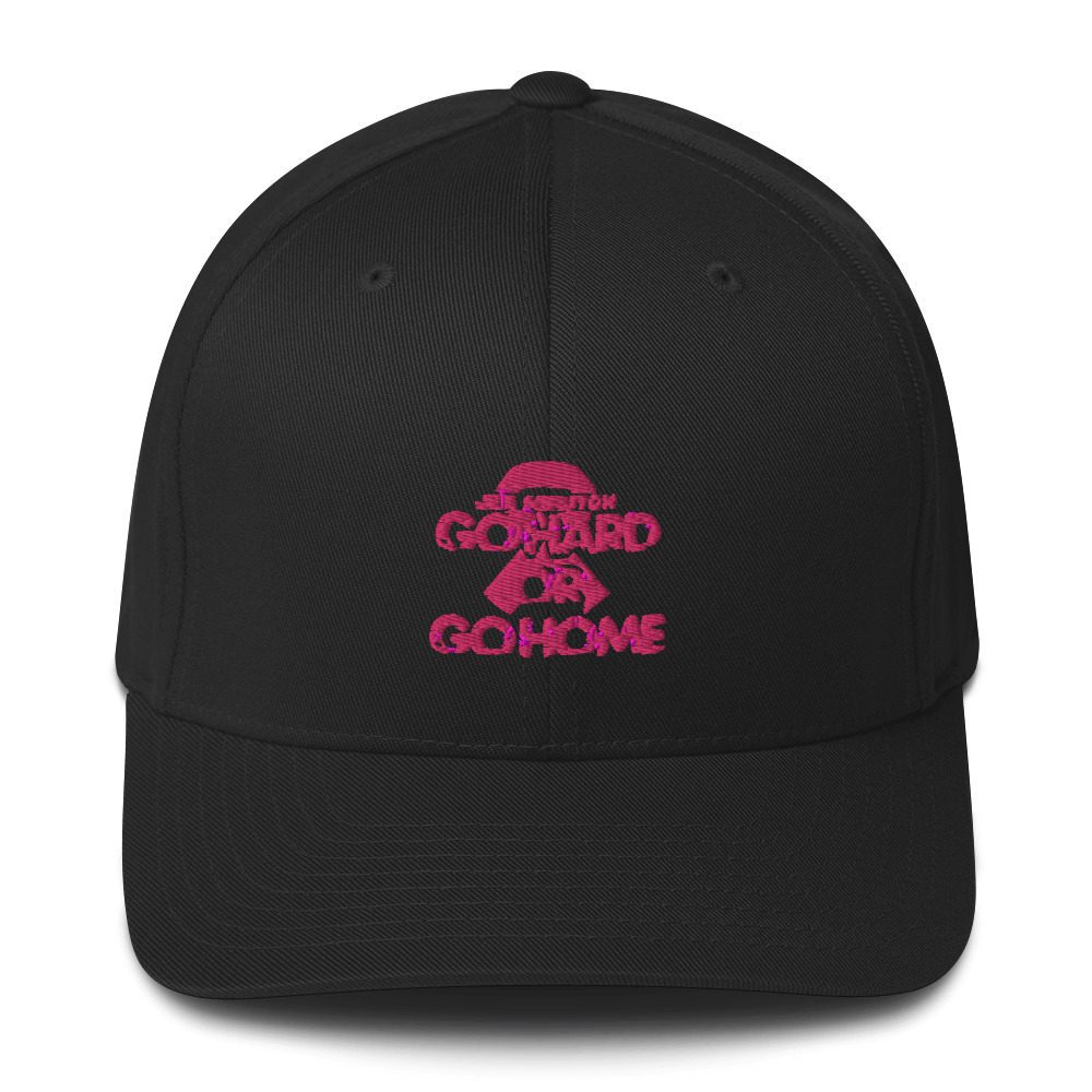 Jon Scrutch "Go Hard Or Go Home (Breast Cancer Awareness)" Flexfit Cap