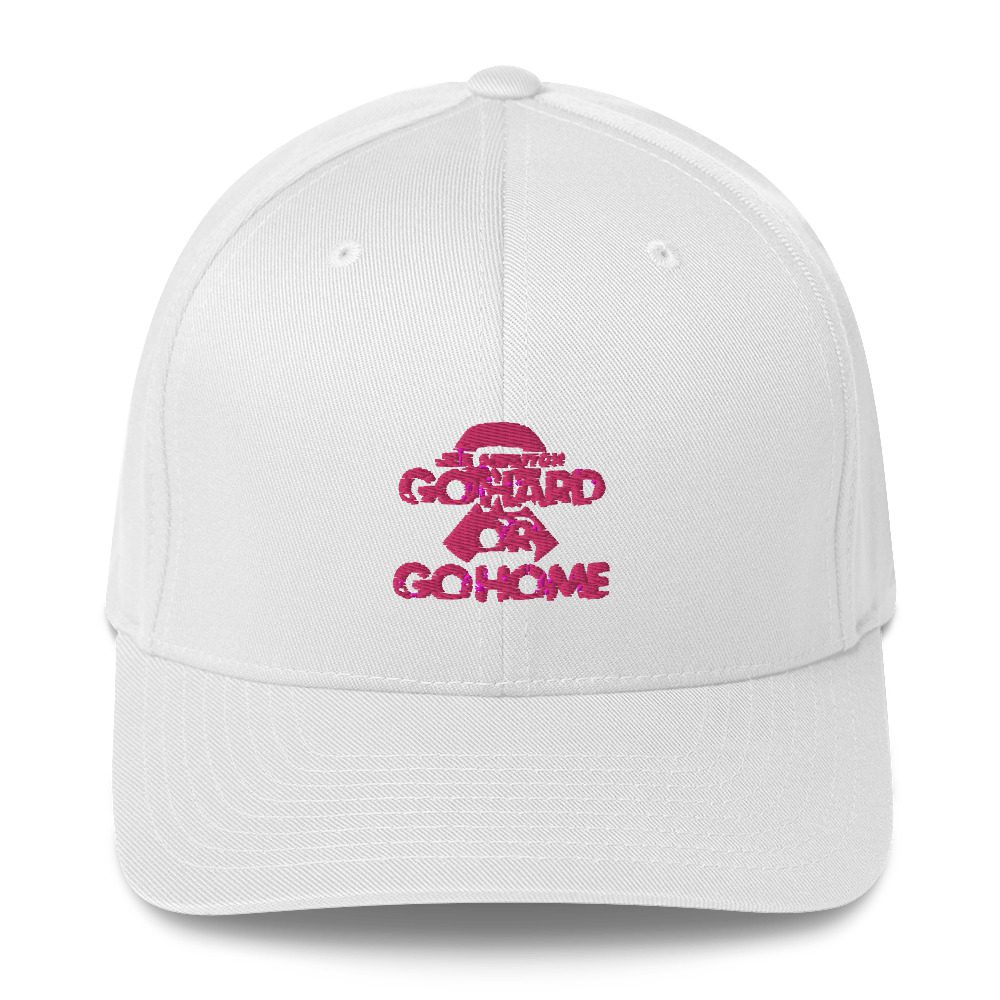 Jon Scrutch "Go Hard Or Go Home (Breast Cancer Awareness)" Flexfit Cap