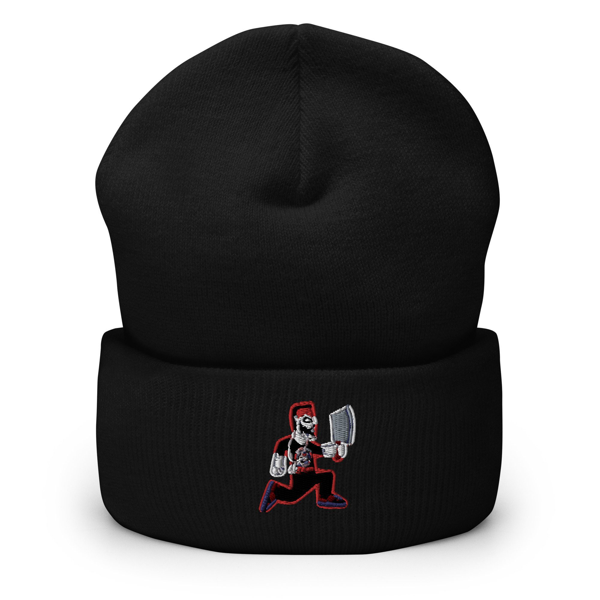 XJ Khaos "Hatchet Khaos Man" Cuffed Beanie