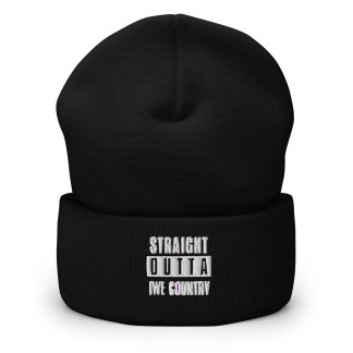 Imperial Wrestling Entertainment "Straight Outta IWE Country" Cuffed Beanie
