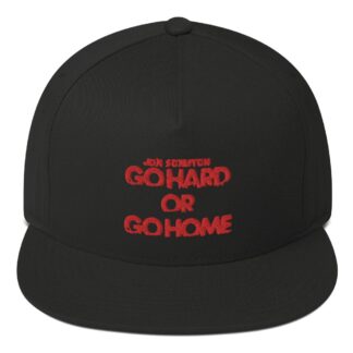 Jon Scrutch "Go Hard Or Go Home (Red)" Snapback Hat
