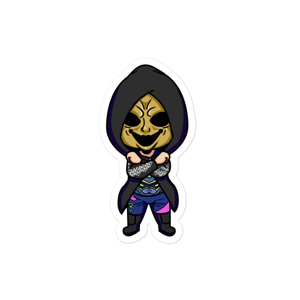 Bryan Aurora "Chibi-Samurai" Bubble-free stickers