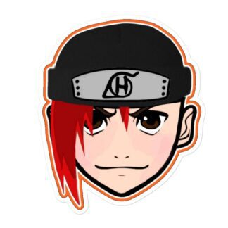 Hannah Henderson “Naruto-Styled” Limited Edition Bubble-free stickers