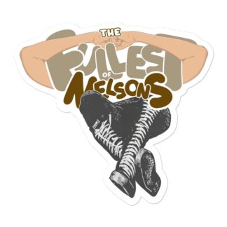 Lara Frazier "Fullest of Nelsons" Bubble-free stickers