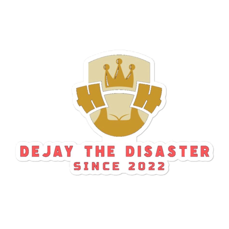 DeJay The Disaster "DeJay Disaster" Bubble-free stickers