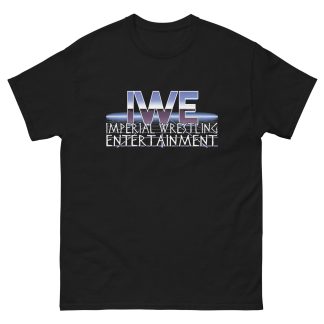 Imperial Wrestling Entertainment "IWE Synthwave Logo" Short Sleeve Unisex t-shirt