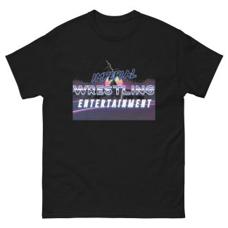 Imperial Wrestling Entertainment "IWE Vaporwave Logo" Short Sleeve Unisex t-shirt