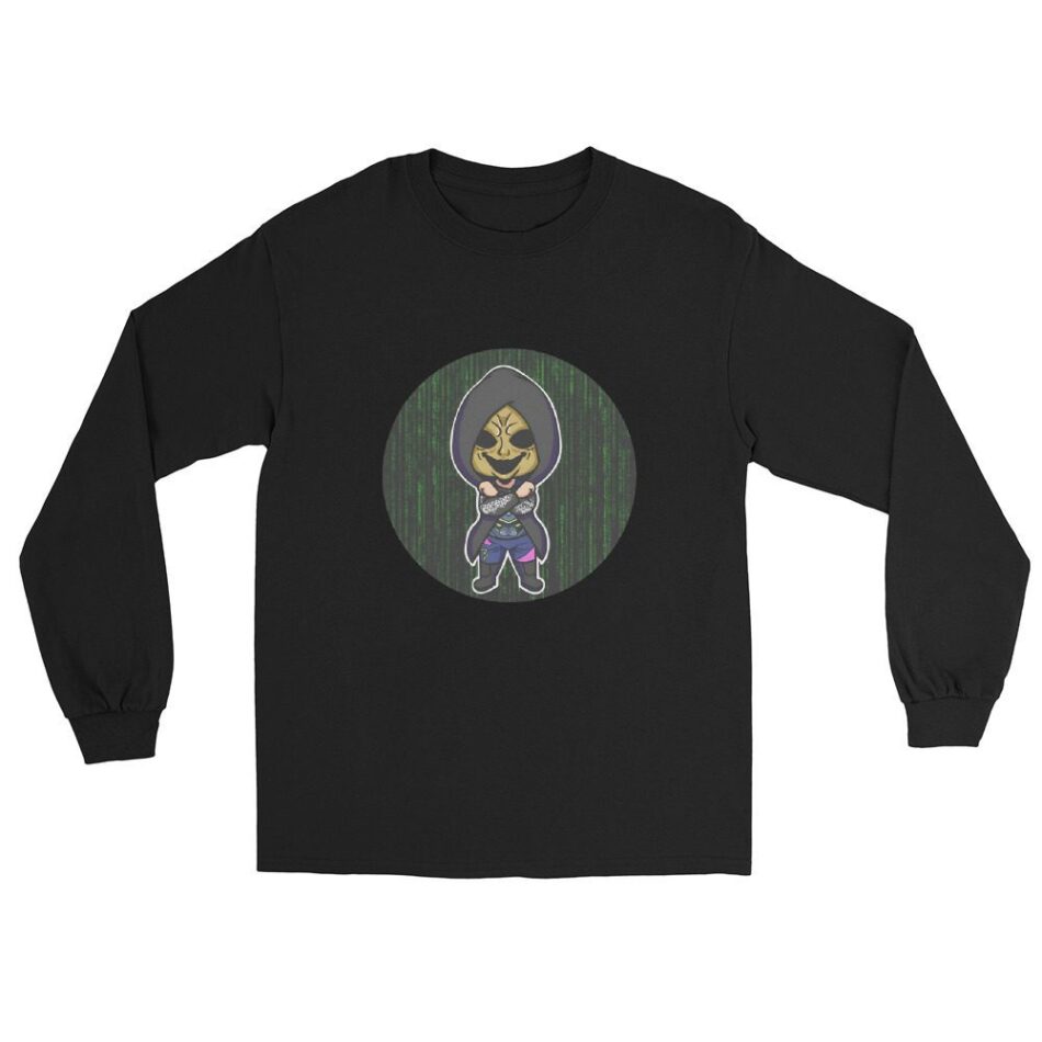 Bryan Aurora "Chibi-Samurai" Unisex Long Sleeve Shirt