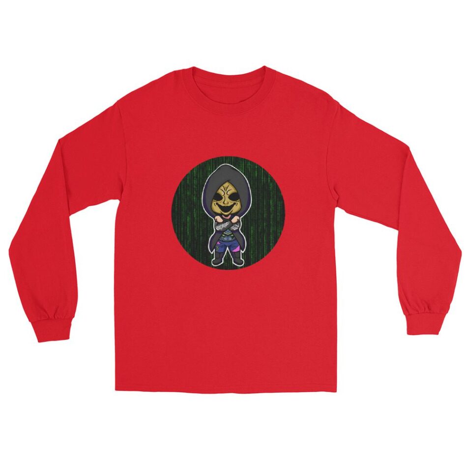 Bryan Aurora "Chibi-Samurai" Unisex Long Sleeve Shirt
