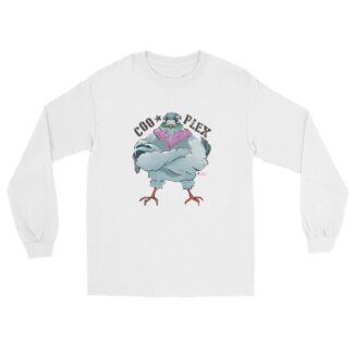 COOPLEX "Big Poppa Pigeon by Benny Gesserit" Unisex Long Sleeve Shirt