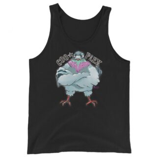 COOPLEX "Big Poppa Pigeon by Benny Gesserit" Unisex Tank Top
