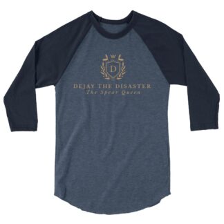 DeJay The Disaster "Spear Queen" 3/4 sleeve raglan shirt