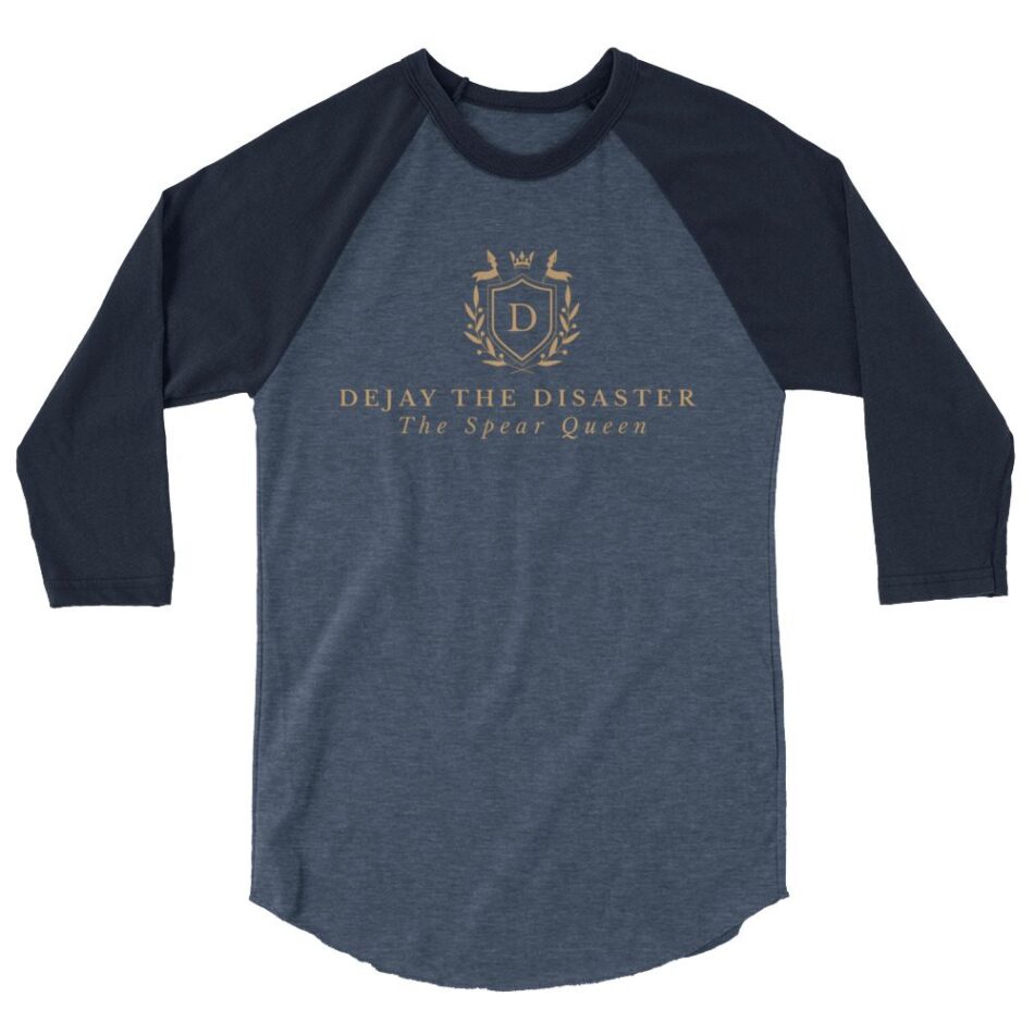 DeJay The Disaster "Spear Queen" 3/4 sleeve raglan shirt