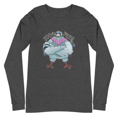 COOPLEX "Big Poppa Pigeon by Benny Gesserit" Unisex Long Sleeve Shirt