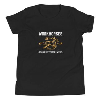 The Workhorses "Wild West Workhorses" Youth Short Sleeve T-Shirt