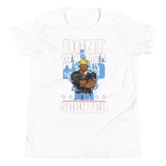 Jon Scrutch "Don’t Make Me Mad (DBZ)" Youth Short Sleeve T-Shirt