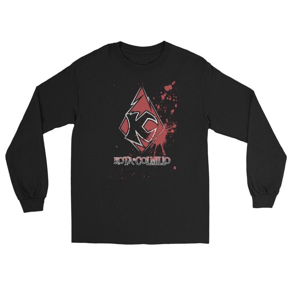 Kota Colmillo “Logo (Blood)” Unisex Long Sleeve Shirt