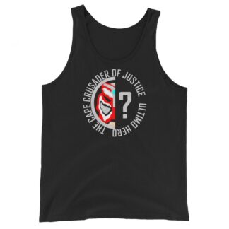 Ultimo Hero "Half Hero, Half Mystery Icon" Unisex Tank Top