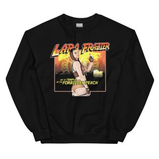 Lara Frazier "Temple of the Forbidden Peach" Unisex Sweatshirt