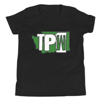 Timber Pro Wrestling "TPW State Logo" Youth Short Sleeve T-Shirt