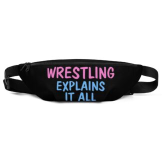 Occupy Pro Wrestling, LLC "Wrestling Explains It All" Fanny Pack
