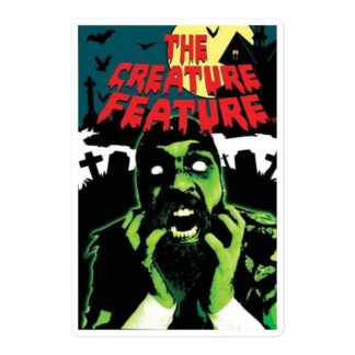Imperial Wrestling Entertainment "Creature Feature Classic Zombie" Bubble-free stickers