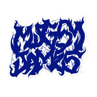 Mugsy James "DeathgraffLogo" Bubble-free stickers